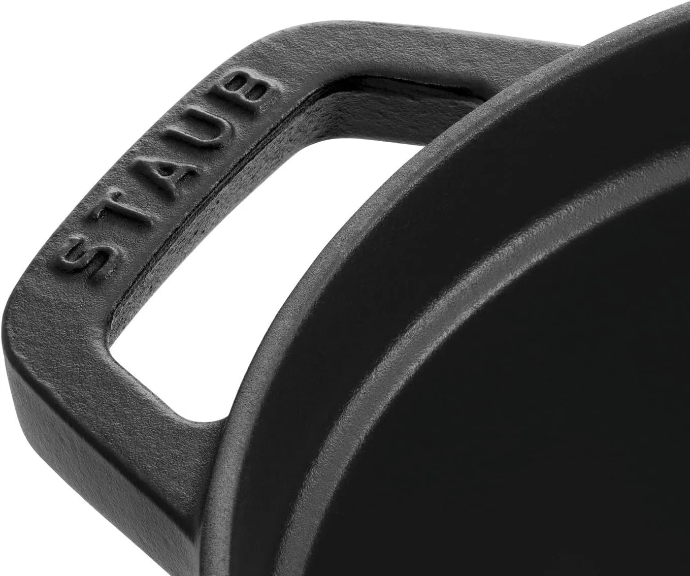 STAUB 40509-322-0 Cocotte Oval 33cm Black