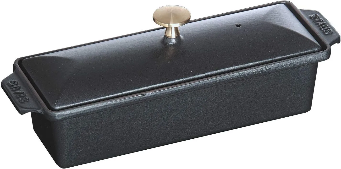 STAUB Cast Iron Terrine, Black, 30 cm x 11 cm