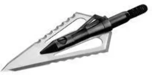 Stinger Buzzcut 4 Blade Arrow Broadhead (Pack of 3), 125-Grain