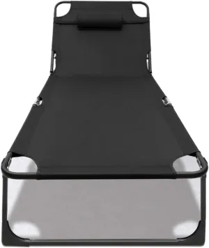 Sturdy Camping Cot with 4 Adjustable Positions, 265 lbs Load Capacity, Easy Fold & Carry