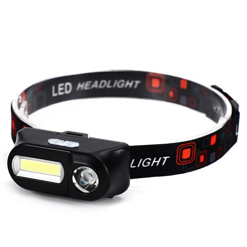 Super Bright Waterproof Head Torch Headlight Led Usb Rechargeable Headlamp Fish