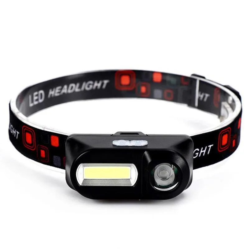 Super Bright Waterproof Head Torch Headlight Led Usb Rechargeable Headlamp Fish