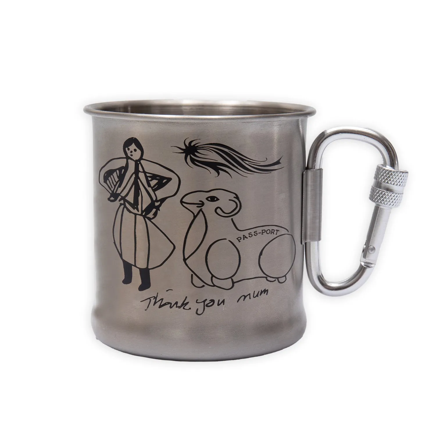 Thank You Mum Carabiner Mug