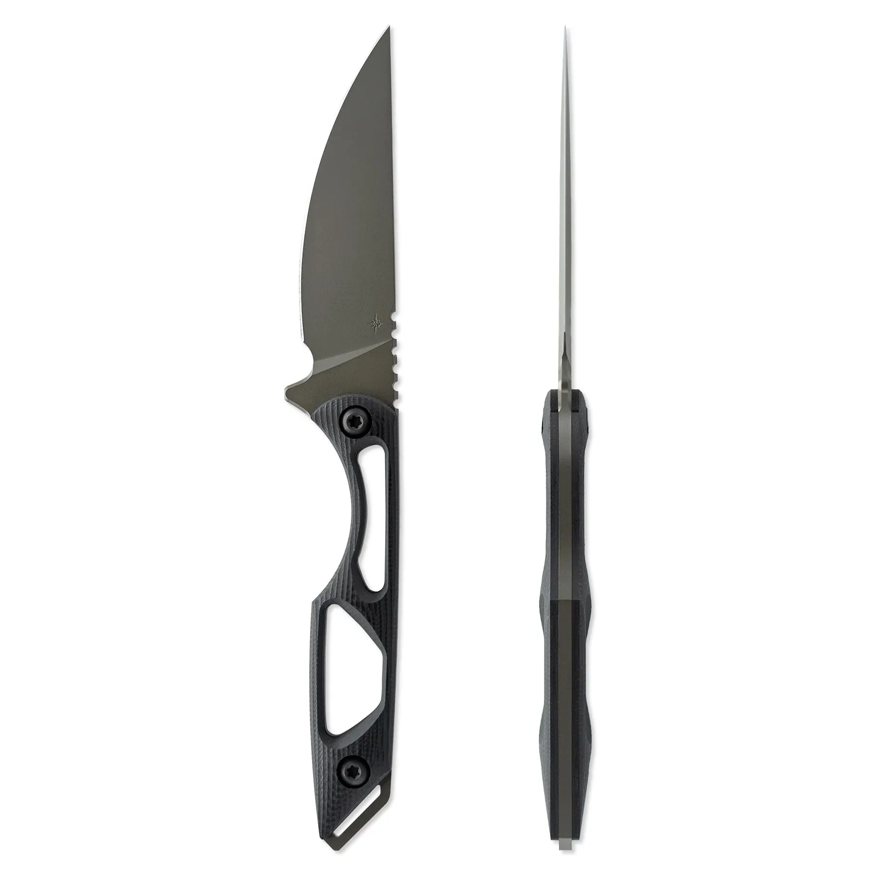 Toor Willow Spanish Moss 3.75" Fixed Blade Pocket Knife (850049642941)