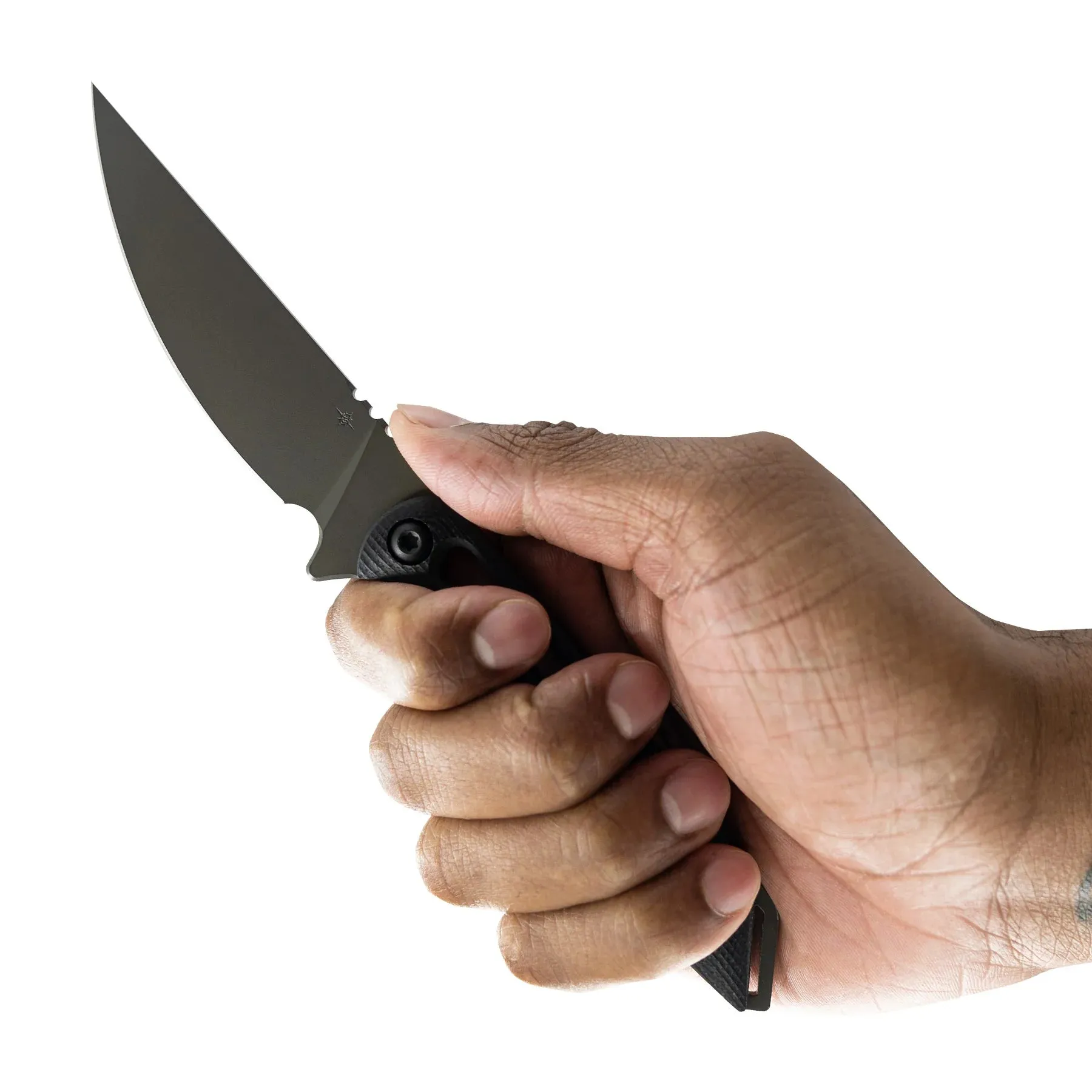 Toor Willow Spanish Moss 3.75" Fixed Blade Pocket Knife (850049642941)