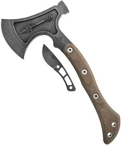 TOPS Knives Hammer Hawk Axe HAMH-01 with Backup Knife TBKP-01