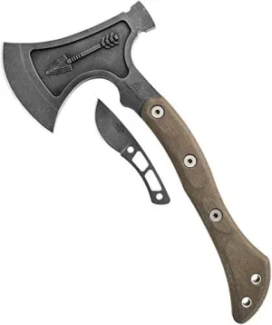 TOPS Knives Hammer Hawk Axe HAMH-01 with Backup Knife TBKP-01