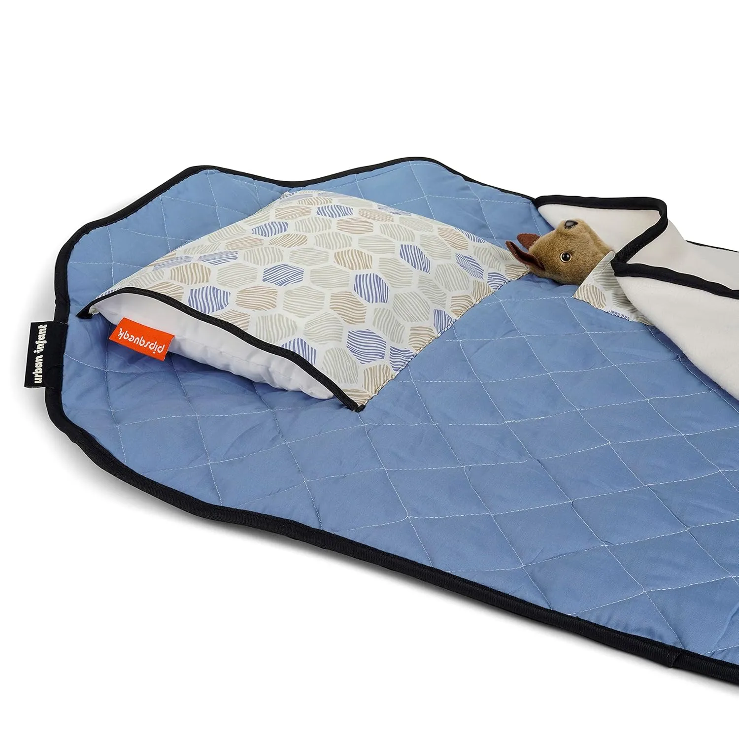 Tot Cot Kids Nap Mat - Toddler Preschool Daycare Bedding Cover with Blanket and Pillow - Ages 2 Yrs to 5 Yrs