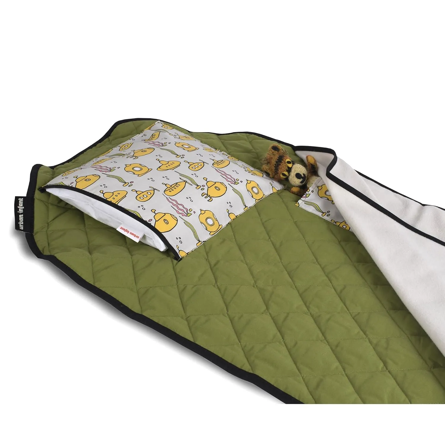 Tot Cot Kids Nap Mat - Toddler Preschool Daycare Bedding Cover with Blanket and Pillow - Ages 2 Yrs to 5 Yrs