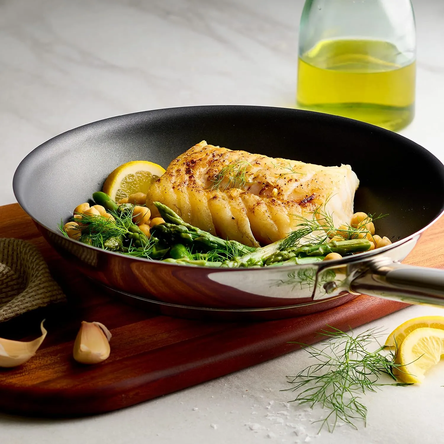Tramontina 10-Inch Non Stick Frying Pan, Tri-Ply Base Stainless Steel Skillet with Reinforced Nonstick Coating, Dishwasher and Oven Safe