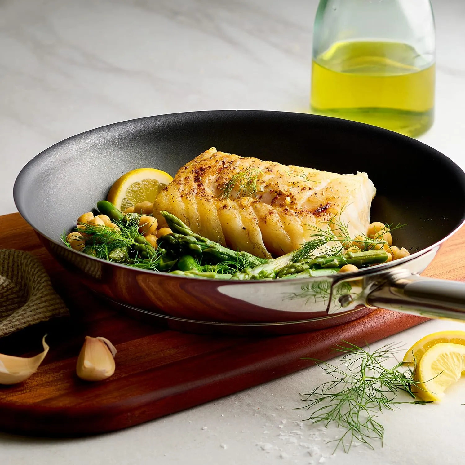 Tramontina 10-Inch Non Stick Frying Pan, Tri-Ply Base Stainless Steel Skillet with Reinforced Nonstick Coating, Dishwasher and Oven Safe