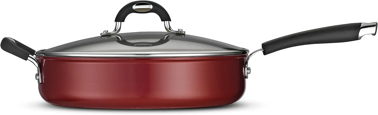 Tramontina 80110/045DS Style Ceramica 01 Covered Deep Skillet, 11-Inch, Metallic Copper