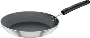 Tramontina Professional Skillet with Nonstick Inner Coating, Black/Silver, 9.5 inch