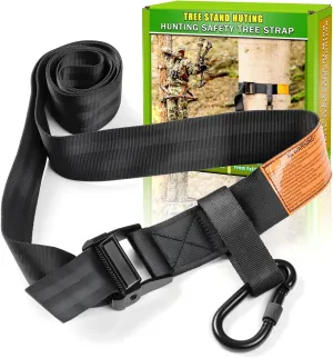 Tree Strap Hunting, Hunting Safety Harness Tree Strap, Tree Stand Safety Strap, Make Hunting Safer and Easier