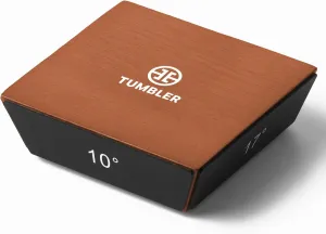 Tumbler Knife Holder Pro - Companion Accessory for The Tumbler Rolling Knife Sharpener™ - Offers 10, 12, 17 & 25 Degree Sharpening for A Variety of Knives (Original Brown)