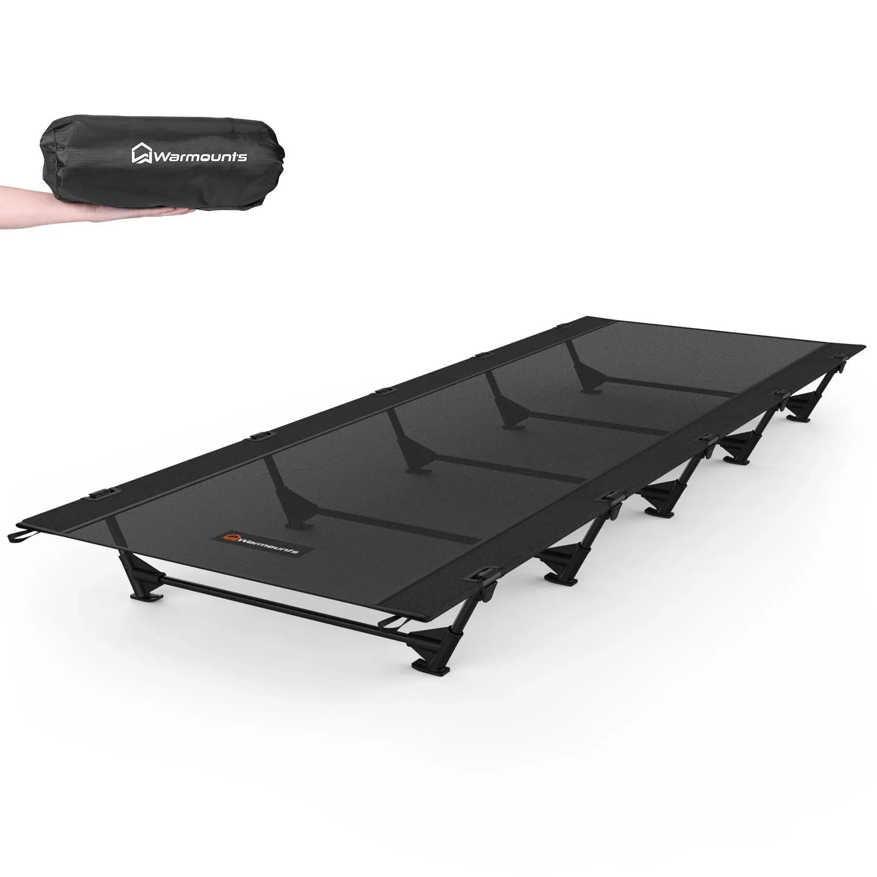 Ultralight Folding Tent Camping Cot Bed Portable Compact for Outdoor Travel Base Camp Hiking Mountaineering Lightweight