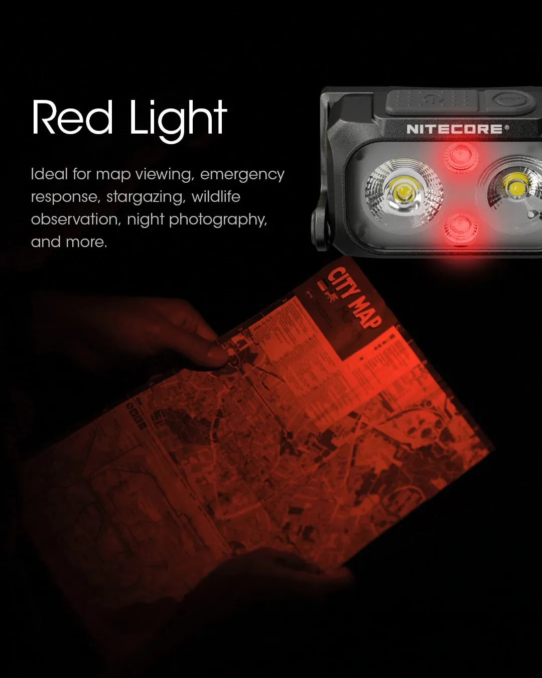 USB-C Rechargeable Headlamp, 400 Lumens, 64m Throw, 3 Light Modes, Waterproof, Lightweight