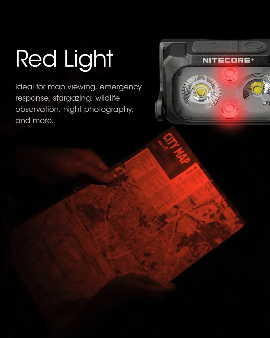 USB-C Rechargeable Headlamp, 400 Lumens, 64m Throw, 3 Light Modes, Waterproof, Lightweight