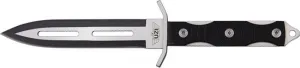 UZI Mossad I Fixed Knife with Straight Edge Stainless Steel Blade UZKFXB006