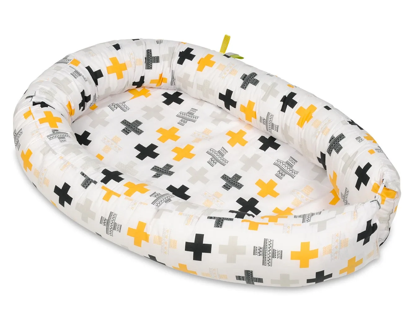 Velinda Baby Nest - Soft Cotton - Adjustable - for Infants Up to 8 Months - Width  60cm - Length 85cm
