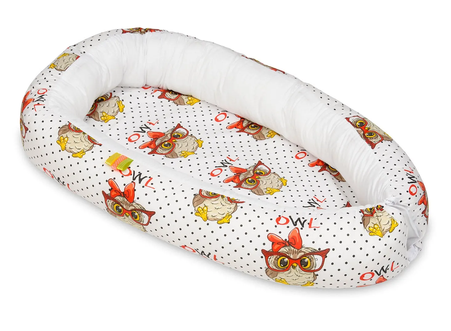 Velinda Baby Nest - Soft Cotton - Adjustable - for Infants Up to 8 Months - Width  60cm - Length 85cm