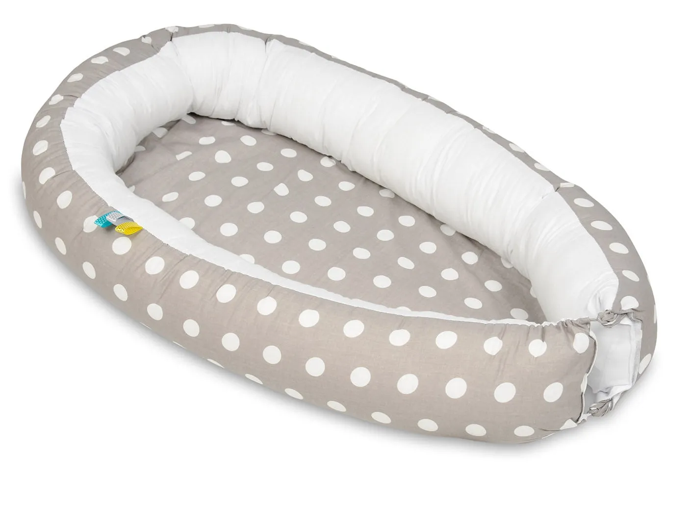 Velinda Baby Nest - Soft Cotton - Adjustable - for Infants Up to 8 Months - Width  60cm - Length 85cm