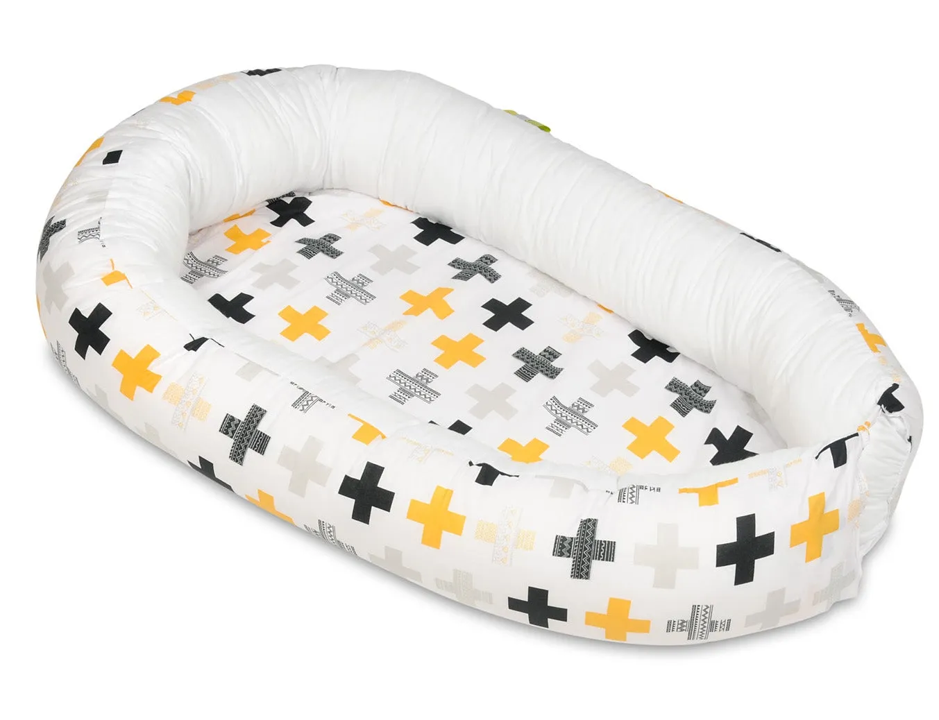 Velinda Baby Nest - Soft Cotton - Adjustable - for Infants Up to 8 Months - Width  60cm - Length 85cm
