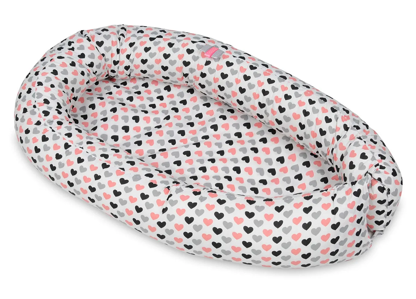 Velinda Baby Nest - Soft Cotton - Adjustable - for Infants Up to 8 Months - Width  60cm - Length 85cm