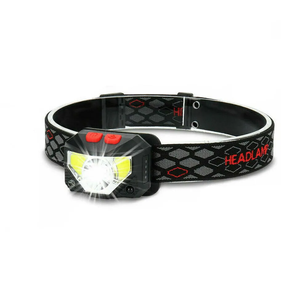 Waterproof USB Rechargeable LED Head Lamp