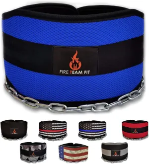 Weighted Belt with Chain, For Pullups, Dips, Weight Lifting, Powerlifting, & Cross Training