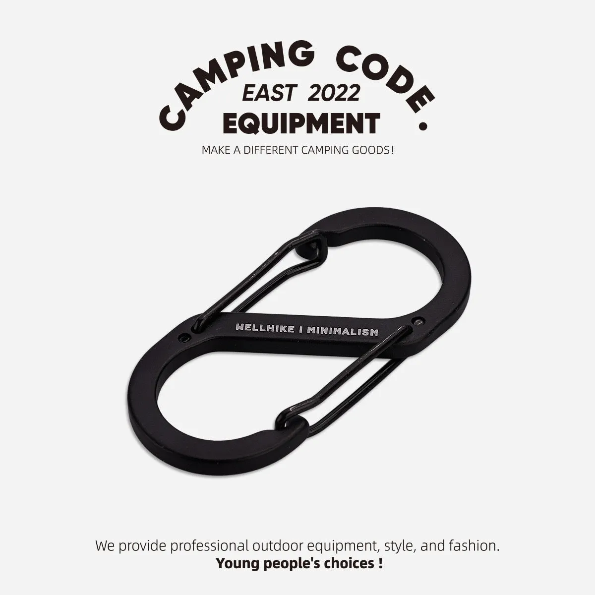 WELLHIKE | Aluminum Carabiner | CA-A16