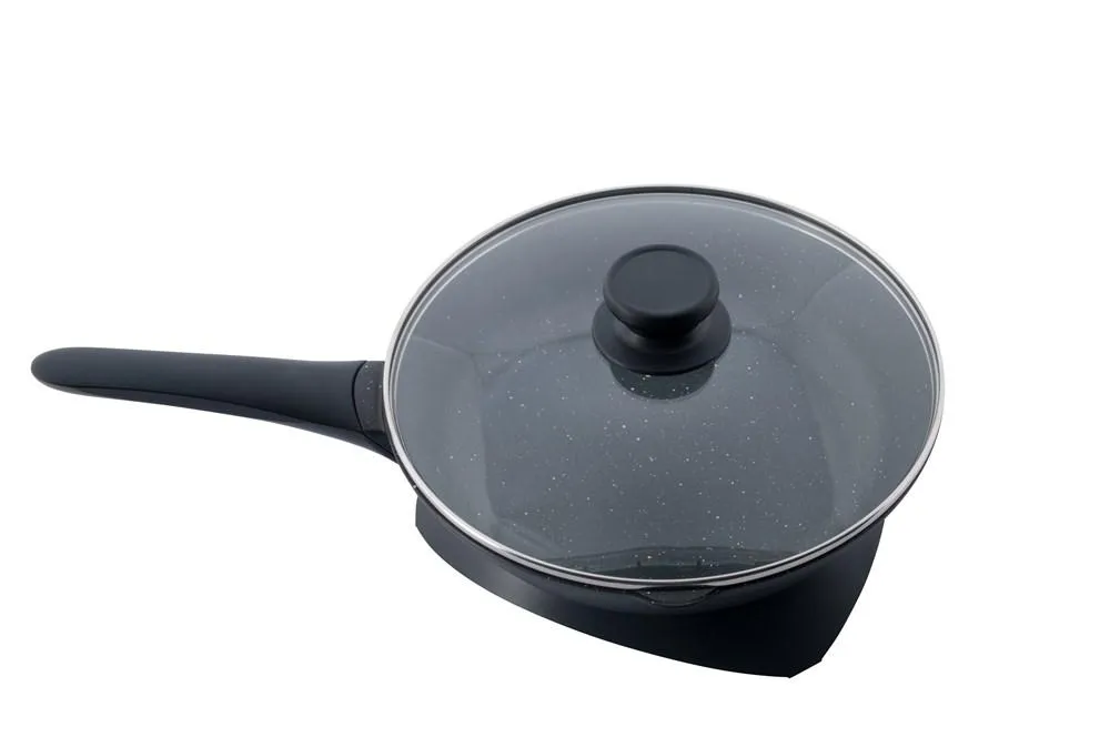 Westinghouse Electric Nonstick Skillet Tempered Glass Lid - 26cm