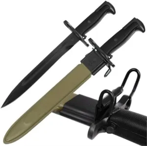 WW II 1943 OL M1 Garand Replica Tactical Bayonet Knife
