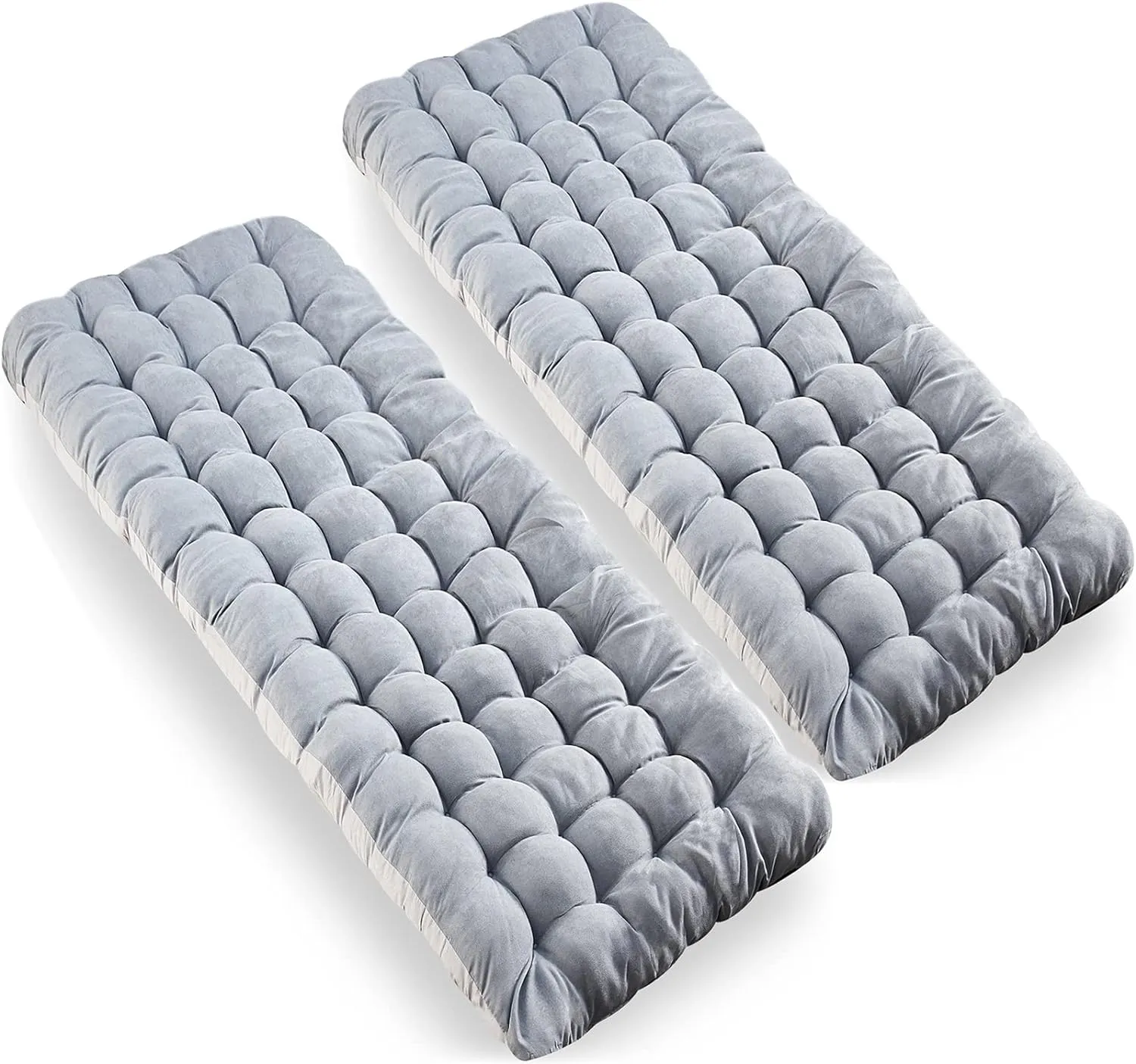Zone Tech Camping Cot Mattress Pad Premium Quality Outdoor Comfortable Thicker Cotton Sleeping Cot Lightweight Waterproof Bottom Pad Mattress for Adult, Kid
