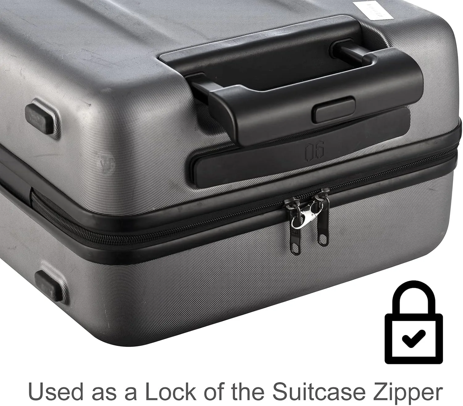 Zpsolution Double Small Carabiner Clips - Theft Deterrent - Holding Zipper Closed - Zipper Pull Replacement