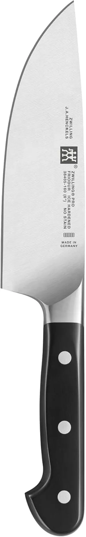 ZWILLING J.A. Henckels Pro 6" Chef's Knife, Black